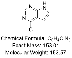 4-氯吡咯并嘧啶
CAS: 3680-69-1
