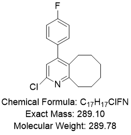 CAS: 132813-14-0
2-氯-4-(4-氟苯基)-5,6,7,8,9,10-六氢环辛烷并[B]吡啶