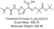 2-(((1-(叔丁氧基)-2-甲基-1-氧丙烷-2-基)氧基)亚氨基)-2-(2-((叔丁氧基羰基)氨基)噻唑-4 -基)乙酸
CAS: 137088-65-4