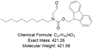癸基(2-氧代乙基)氨基甲酸 9H-芴-9-甲基酯
CAS: 239088-22-3